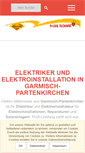Mobile Screenshot of elektro-mittermeier.de
